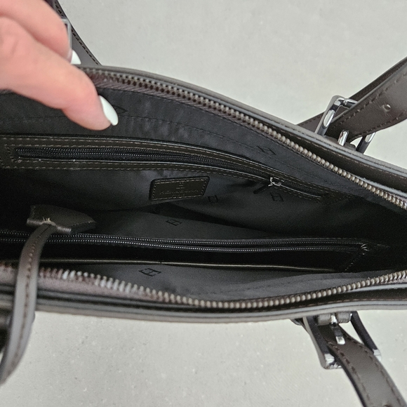 🔥Hexagona Paris trendy brown medium shoulder bag 🔥brand new! - Picture 4 of 6